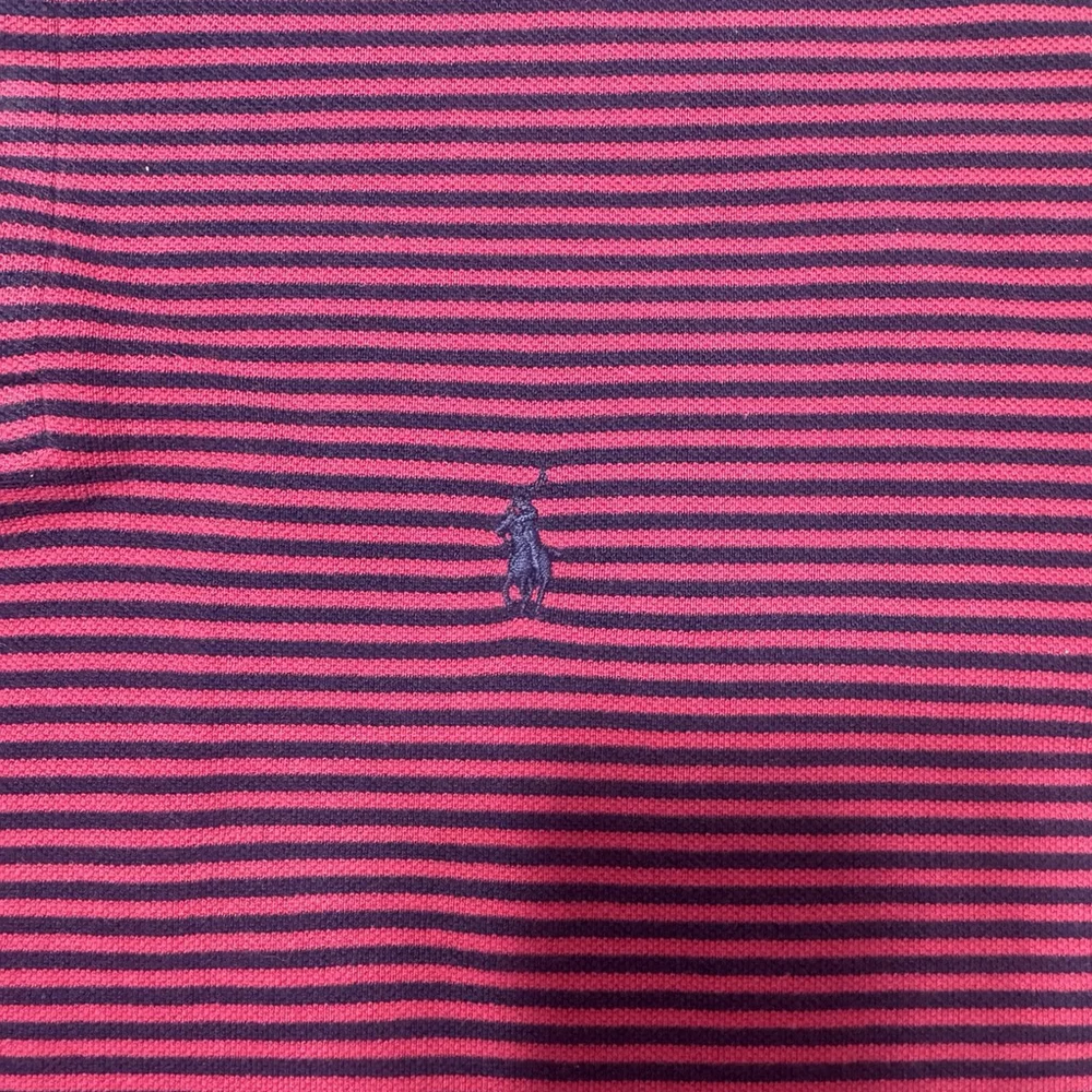 Polo Ralph Lauren Red Striped Polo Shirt Men’s XL Classic Fit
